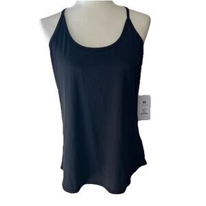 Tavi Ribbed Tank Black Women’s Size XL Pilates NEW Stretch Exercise